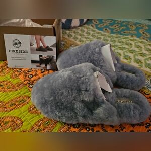 Dearfoams Fireside Slippers - Size 7
